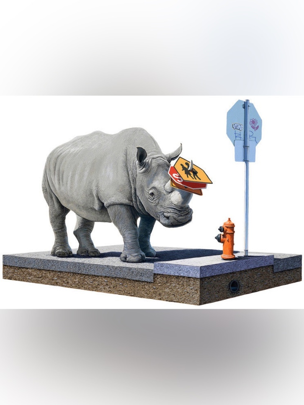 “The Collector” by Josh Keyes